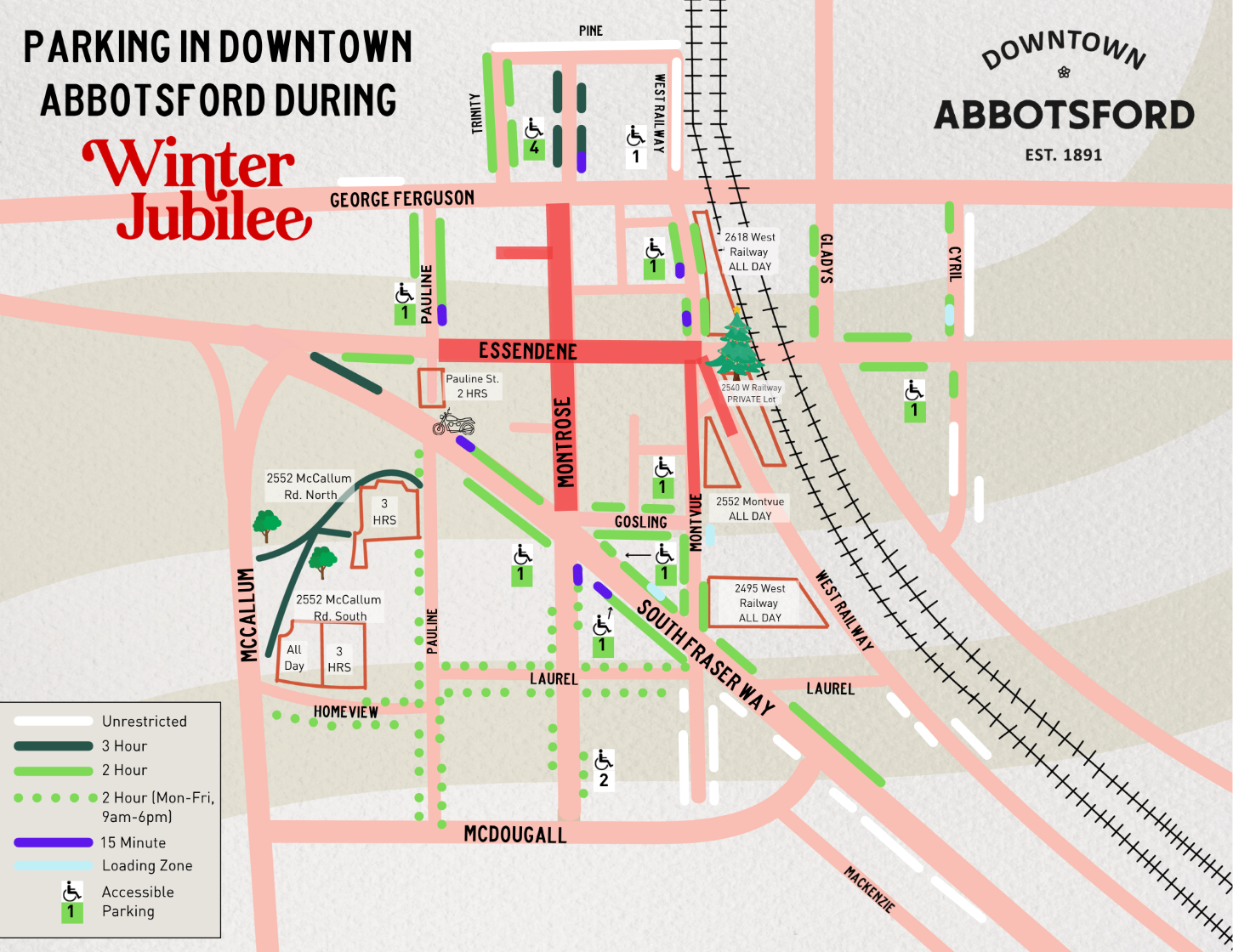 Parking Map - WJ 2025 - Small