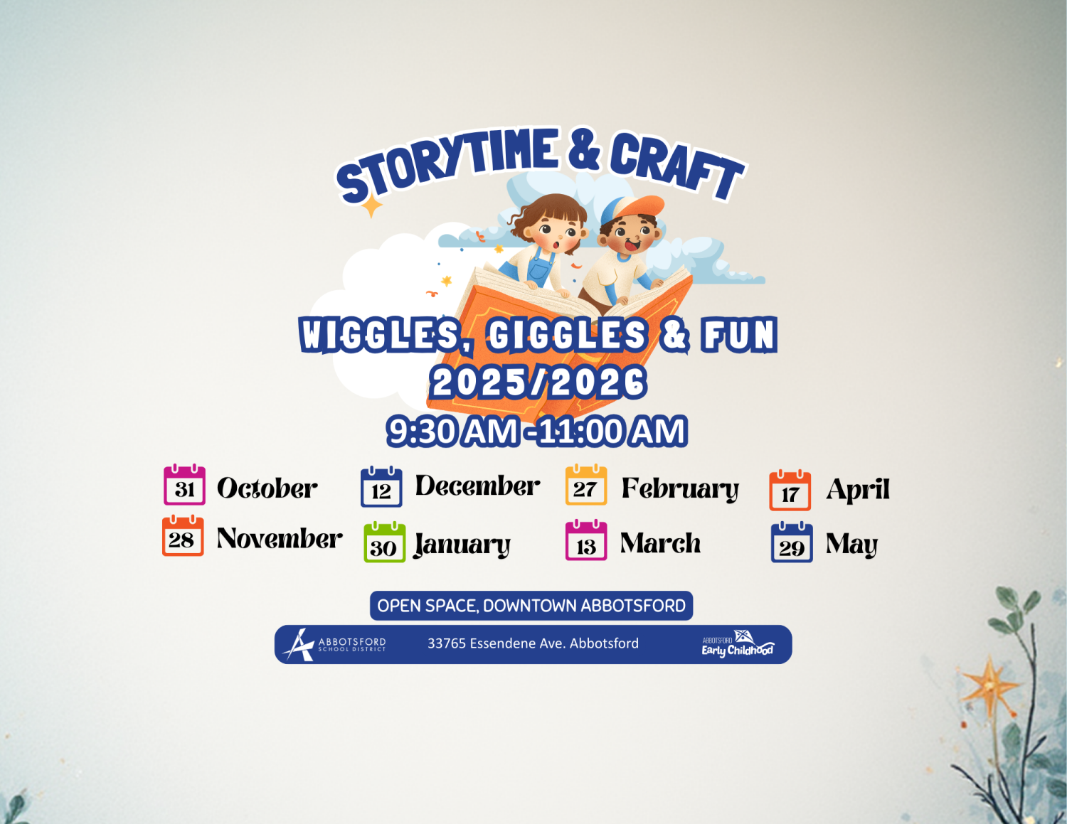 Storytime and Craft at Open Space